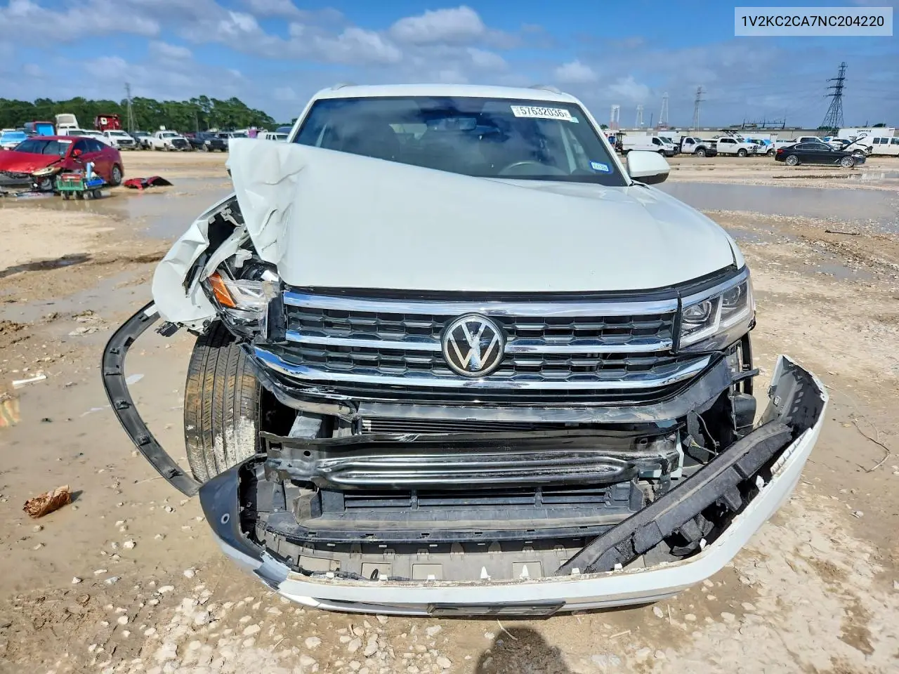 2022 Volkswagen Atlas Cross Sport Se VIN: 1V2KC2CA7NC204220 Lot: 57632036