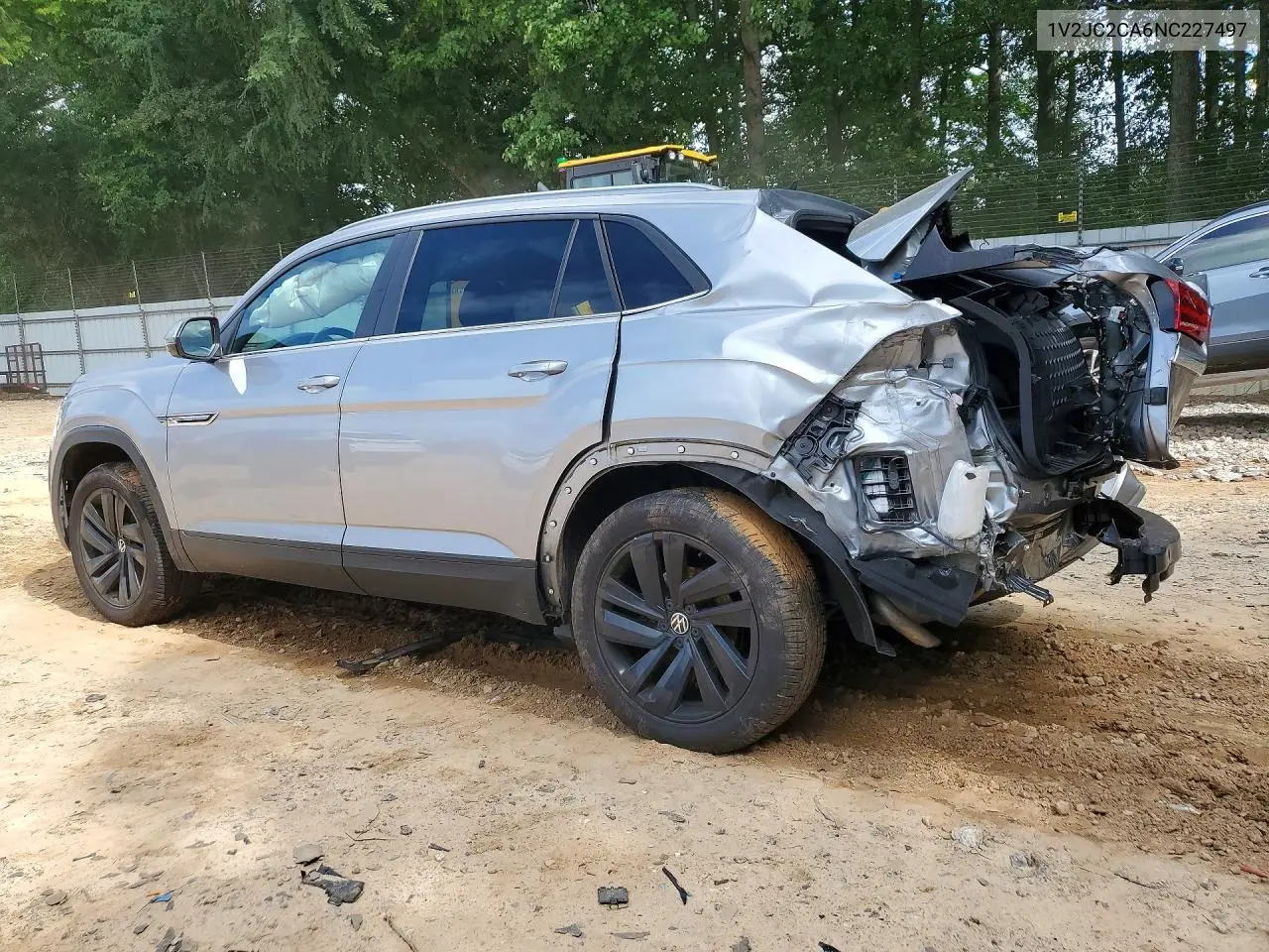 2022 Volkswagen Atlas Cross Sport Se VIN: 1V2JC2CA6NC227497 Lot: 58050356