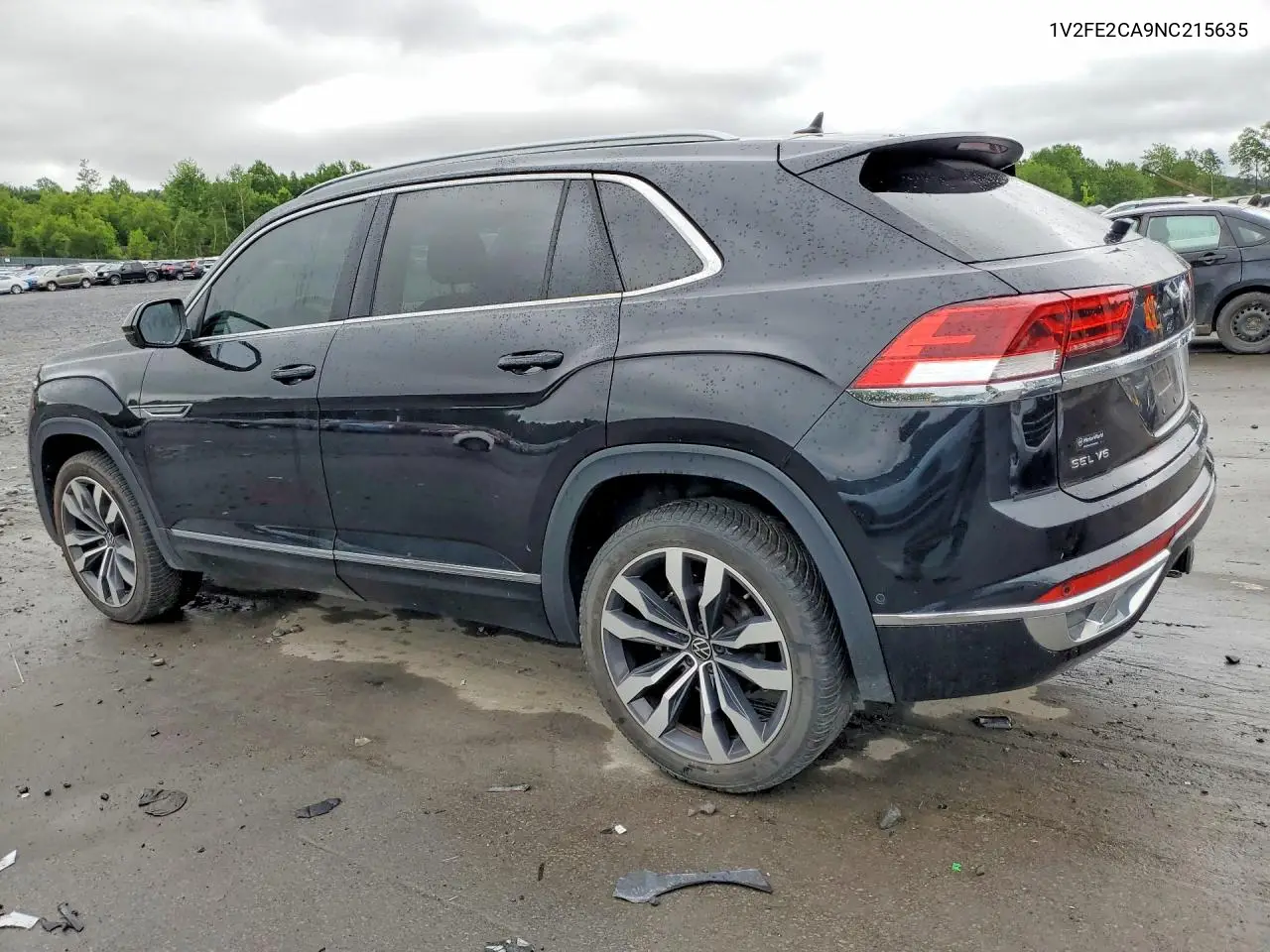 2022 Volkswagen Atlas Cross Sport Sel Premium R-Line VIN: 1V2FE2CA9NC215635 Lot: 58067206