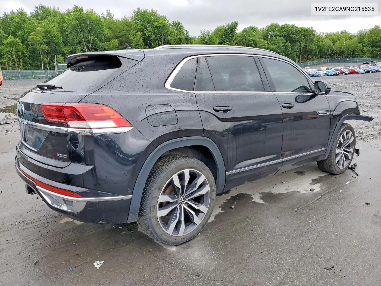 2022 Volkswagen Atlas Cross Sport Sel Premium R-Line VIN: 1V2FE2CA9NC215635 Lot: 58067206