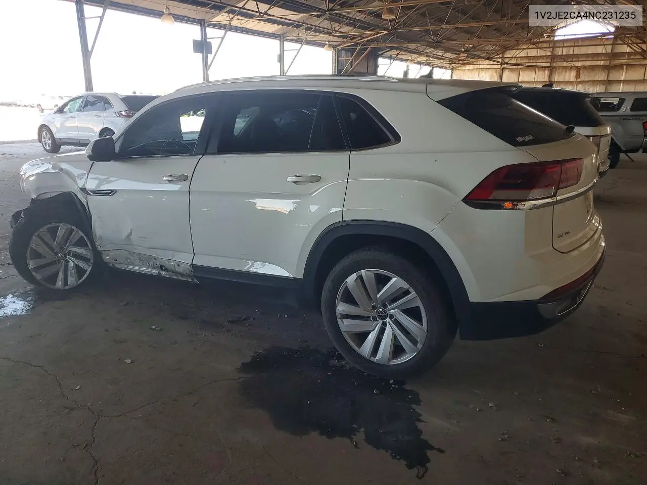 2022 Volkswagen Atlas Cross Sport Se VIN: 1V2JE2CA4NC231235 Lot: 58335676