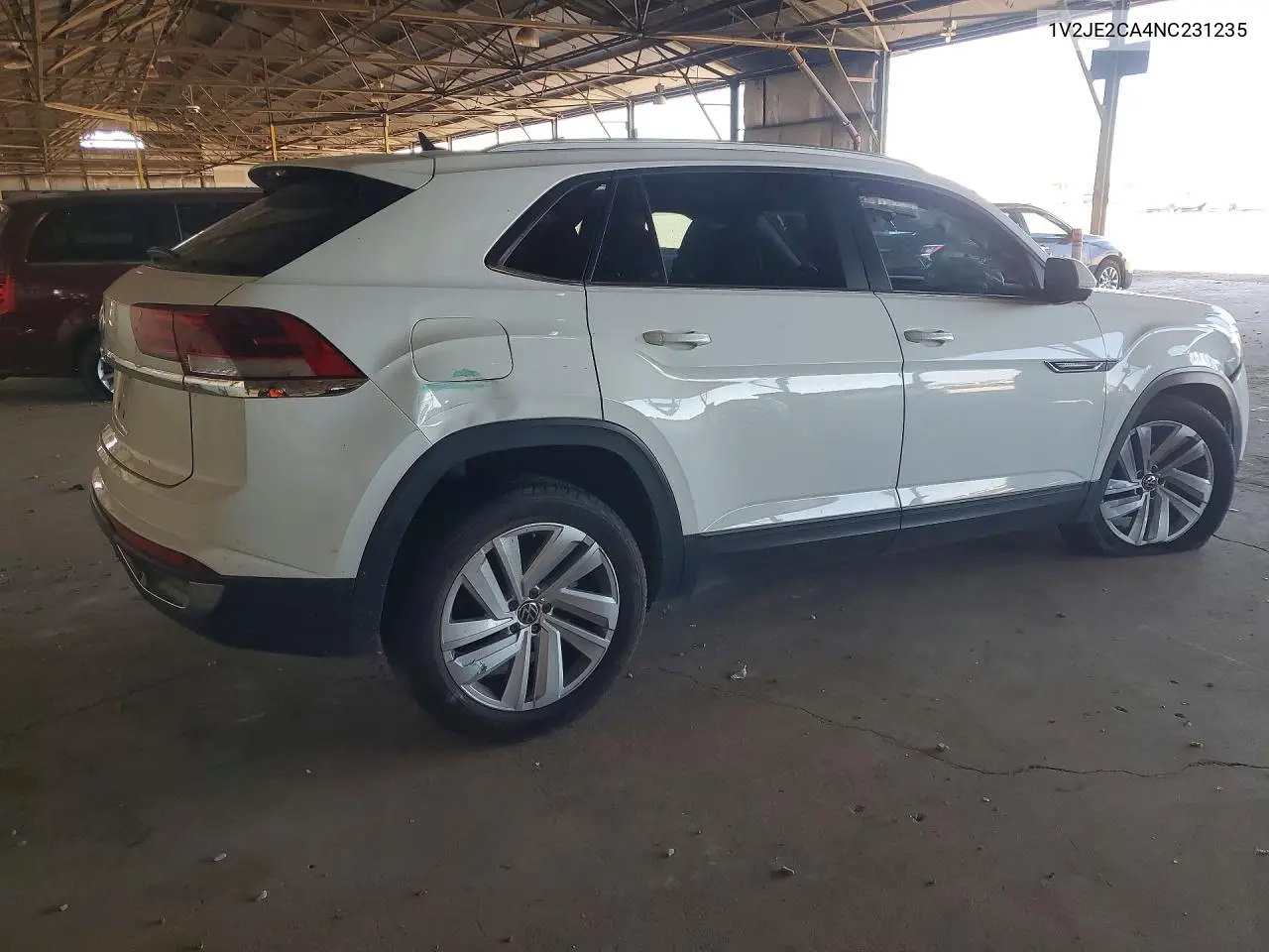 2022 Volkswagen Atlas Cross Sport Se VIN: 1V2JE2CA4NC231235 Lot: 58335676
