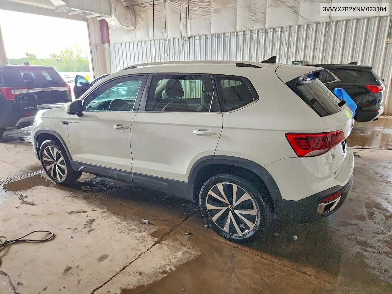 2022 Volkswagen Taos Se VIN: 3VVYX7B2XNM023104 Lot: 58741106