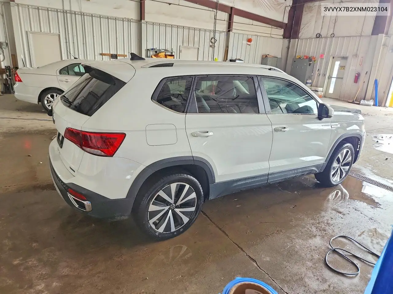 2022 Volkswagen Taos Se VIN: 3VVYX7B2XNM023104 Lot: 58741106