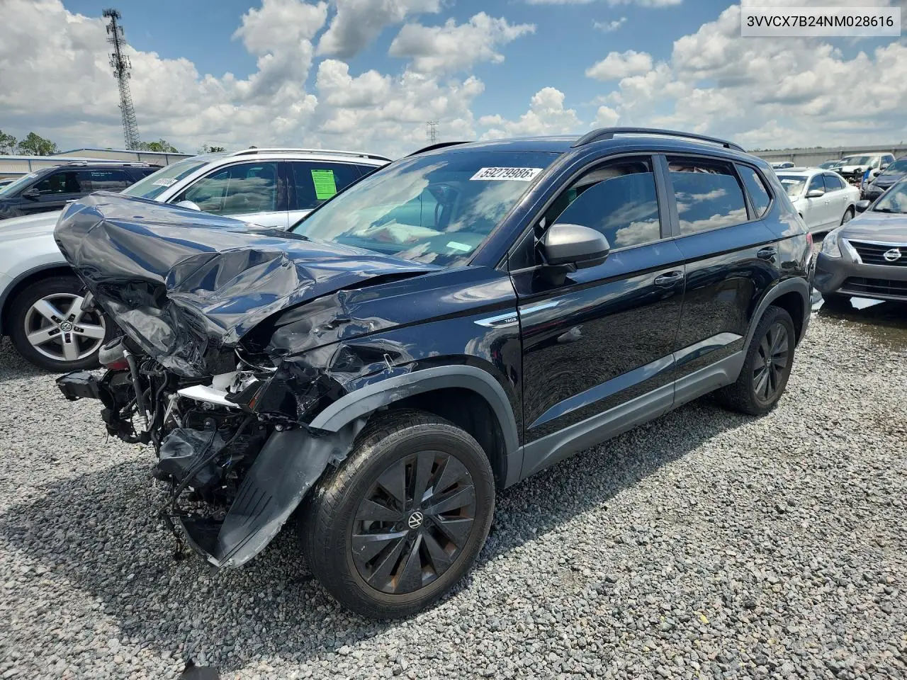 2022 Volkswagen Taos VIN: 3VVCX7B24NM028616 Lot: 59279986