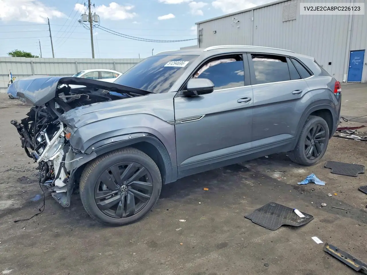 2023 Volkswagen Atlas Cross Sport Se VIN: 1V2JE2CA8PC226123 Lot: 51294696