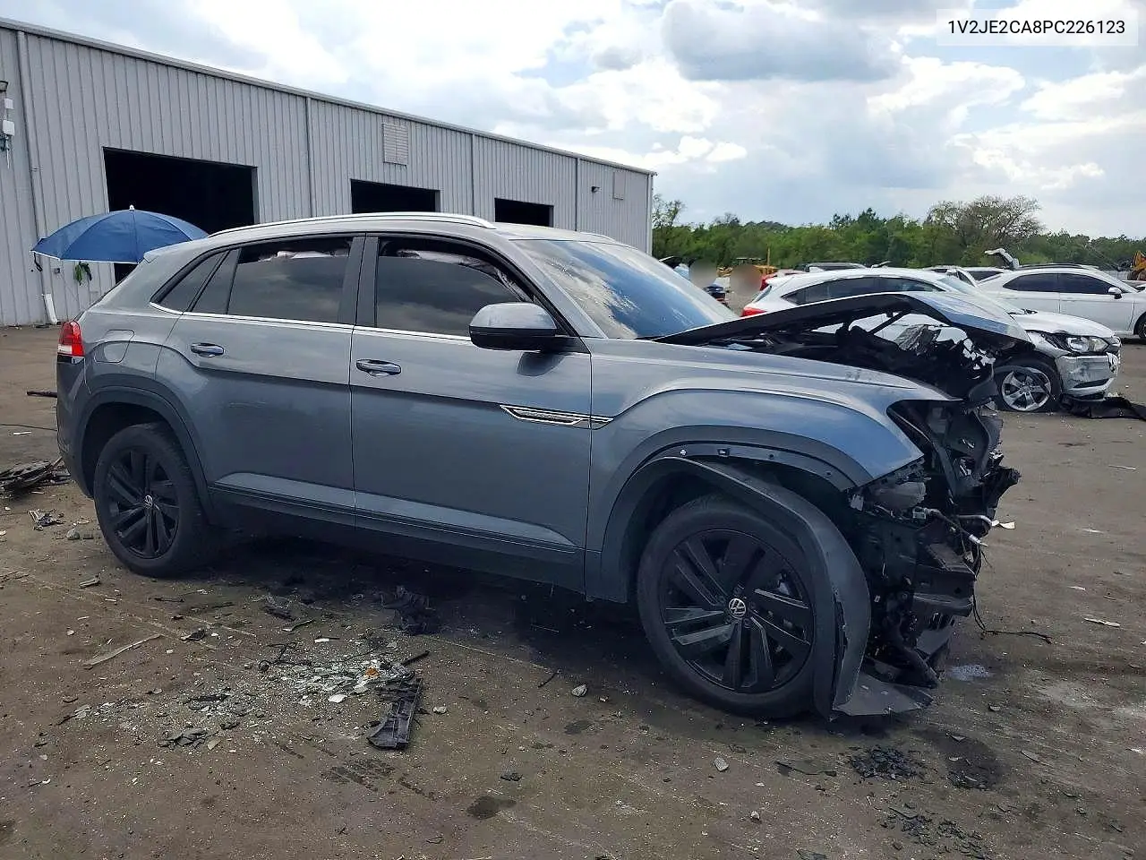 2023 Volkswagen Atlas Cross Sport Se VIN: 1V2JE2CA8PC226123 Lot: 51294696