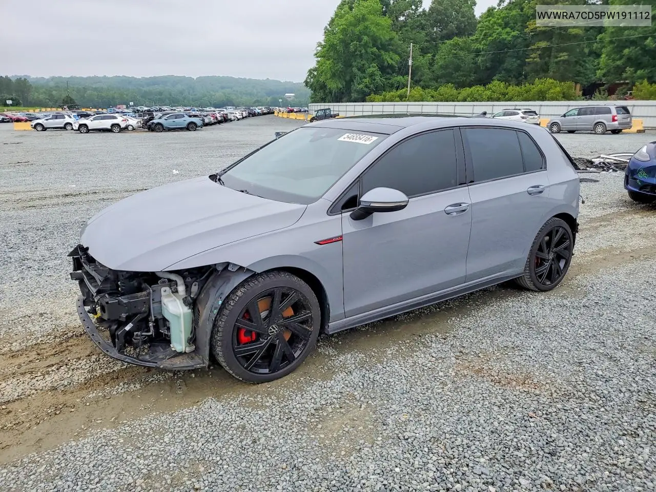 2023 Volkswagen Gti Se VIN: WVWRA7CD5PW191112 Lot: 54655416