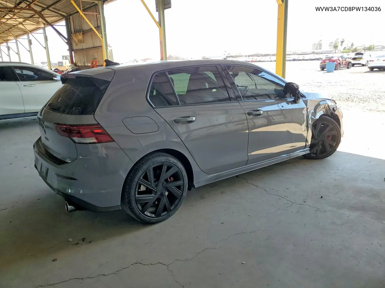 2023 Volkswagen Gti Se VIN: WVW3A7CD8PW134036 Lot: 55392736