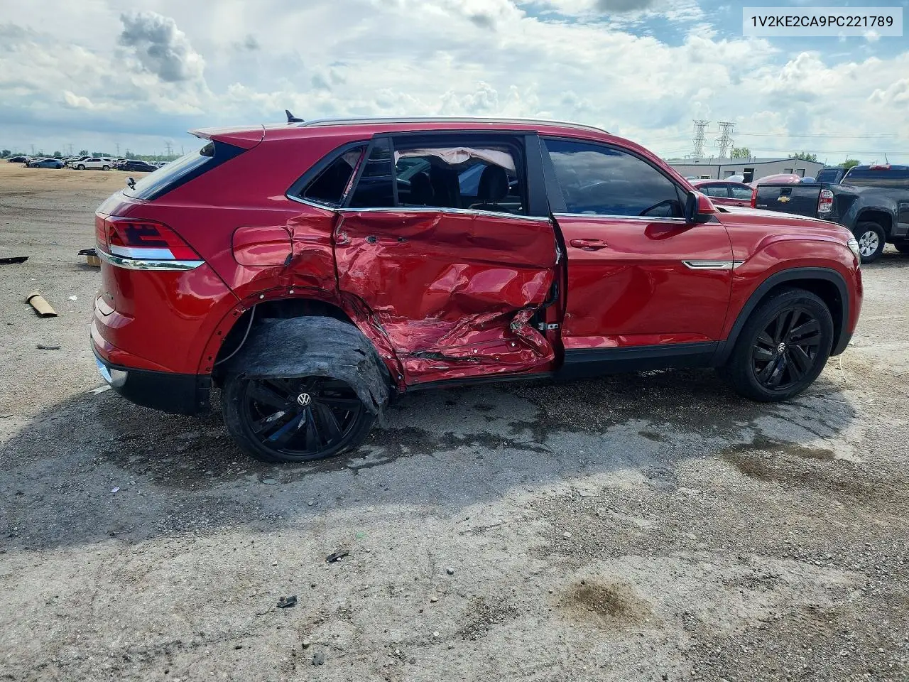 2023 Volkswagen Atlas Cross Sport Se VIN: 1V2KE2CA9PC221789 Lot: 56505306