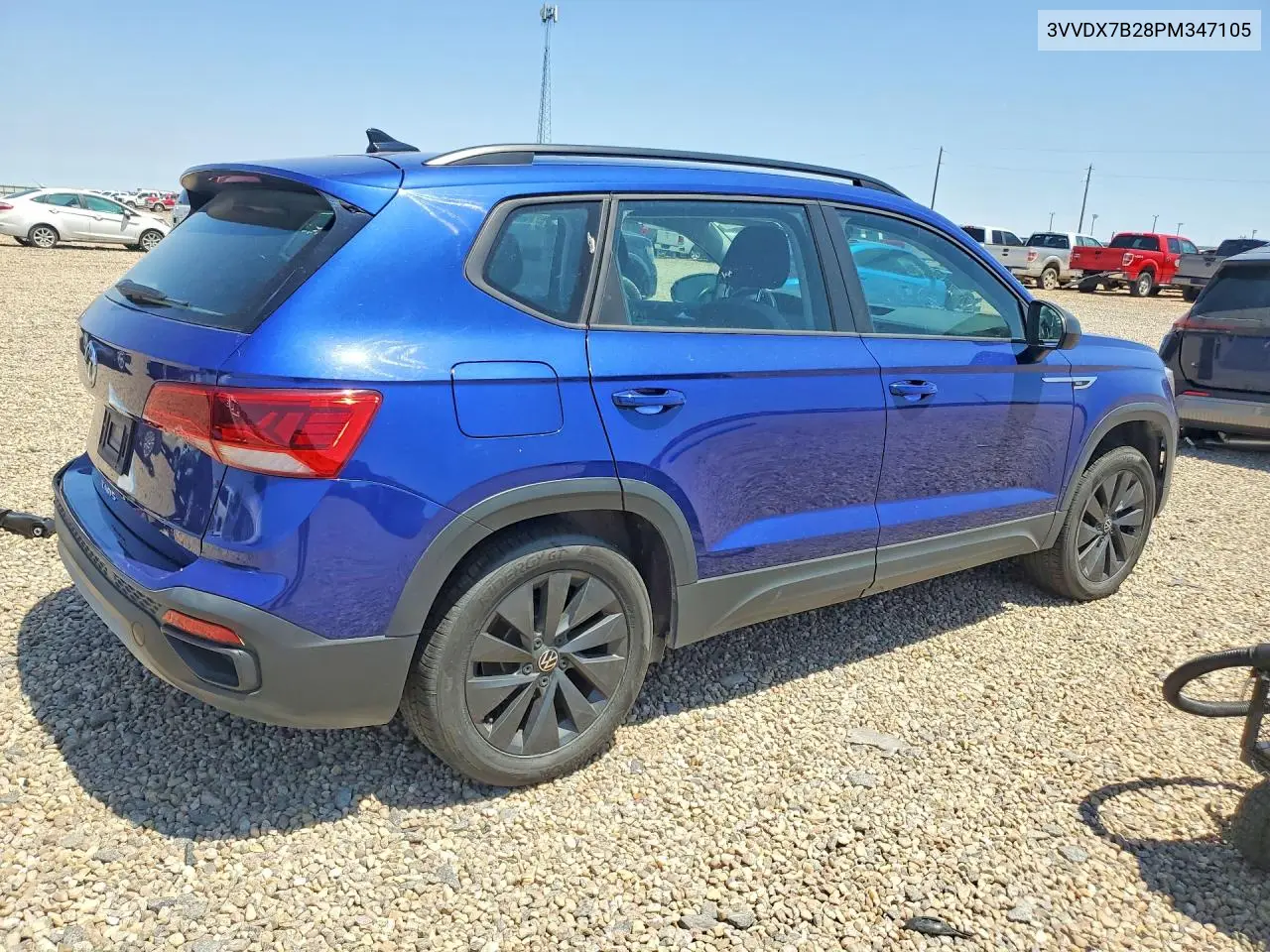 2023 Volkswagen Taos S VIN: 3VVDX7B28PM347105 Lot: 56721716