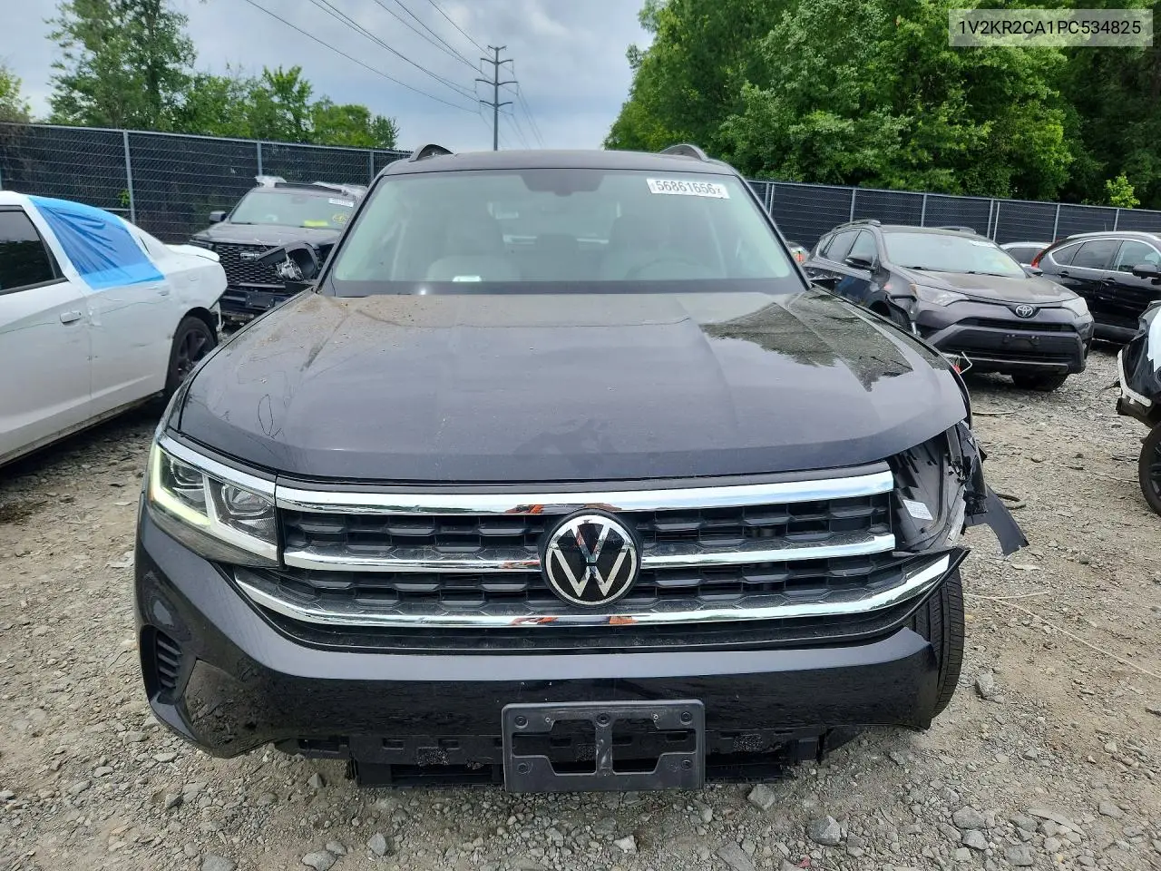 2023 Volkswagen Atlas Se VIN: 1V2KR2CA1PC534825 Lot: 56861656