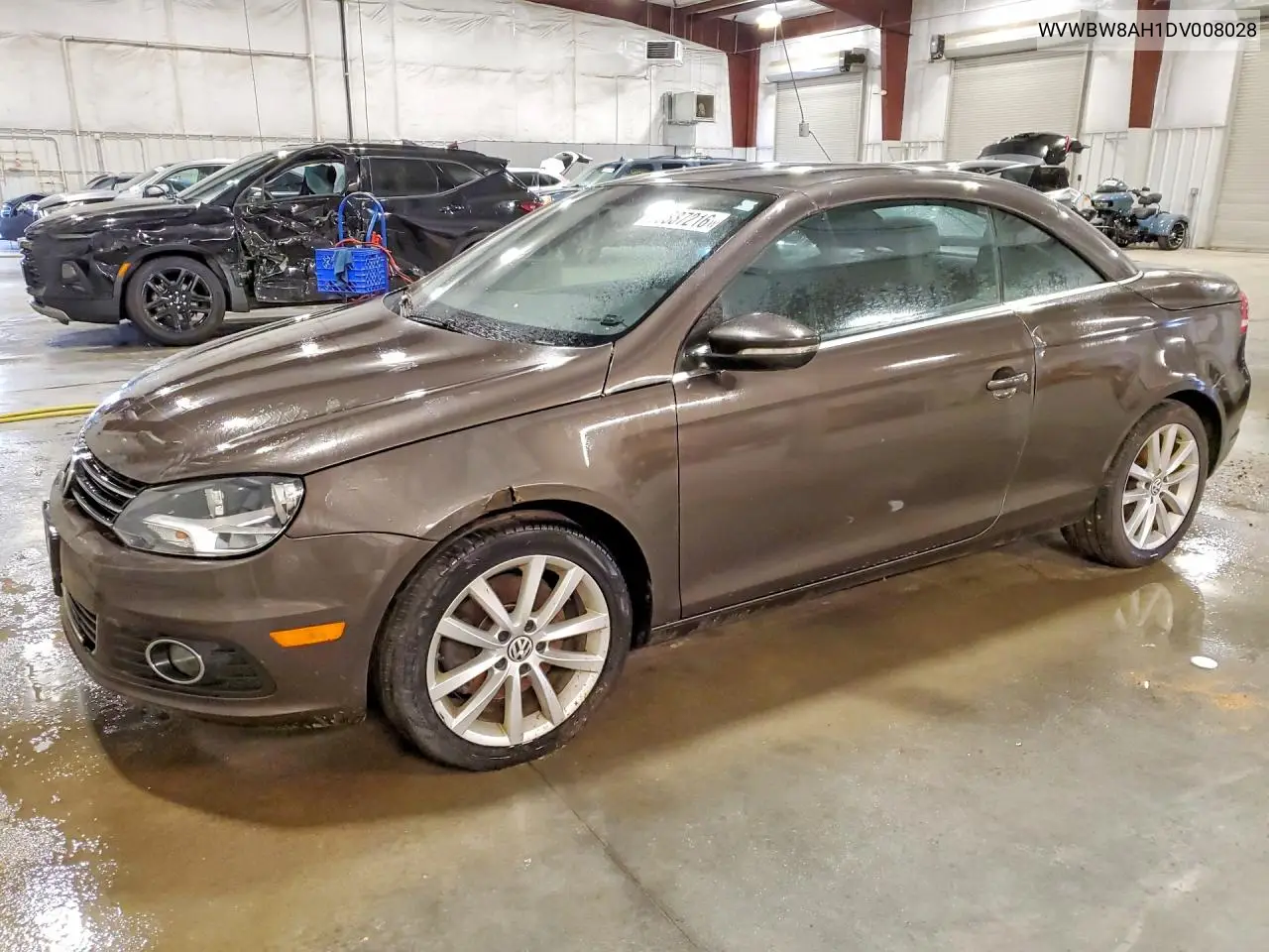 2013 Volkswagen Eos Komfort VIN: WVWBW8AH1DV008028 Lot: 56887216