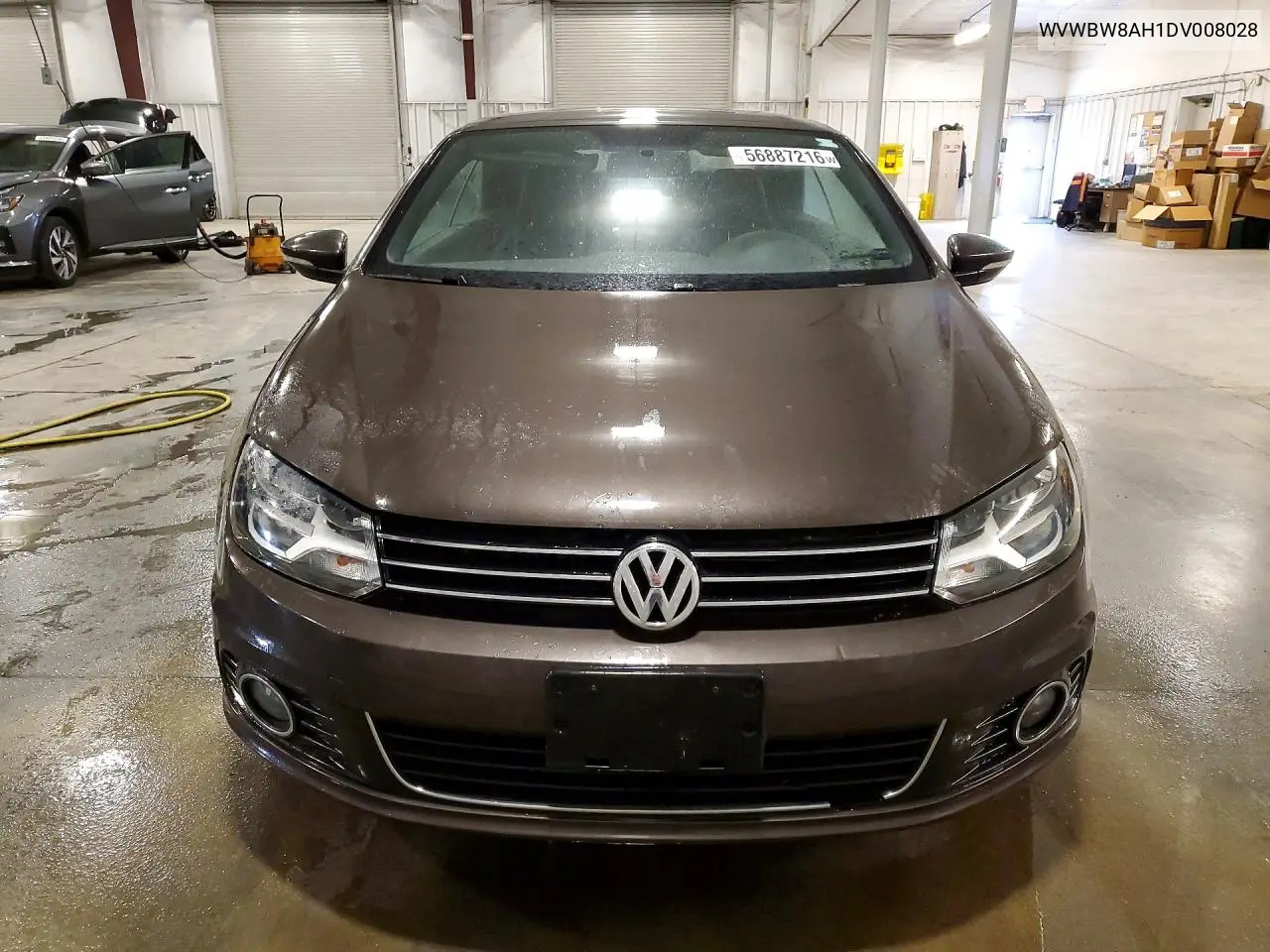 2013 Volkswagen Eos Komfort VIN: WVWBW8AH1DV008028 Lot: 56887216
