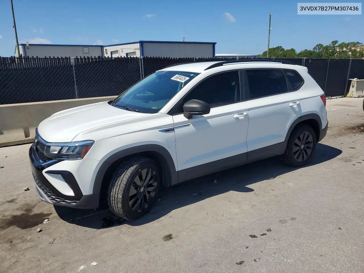 2023 Volkswagen Taos S VIN: 3VVDX7B27PM307436 Lot: 56934526