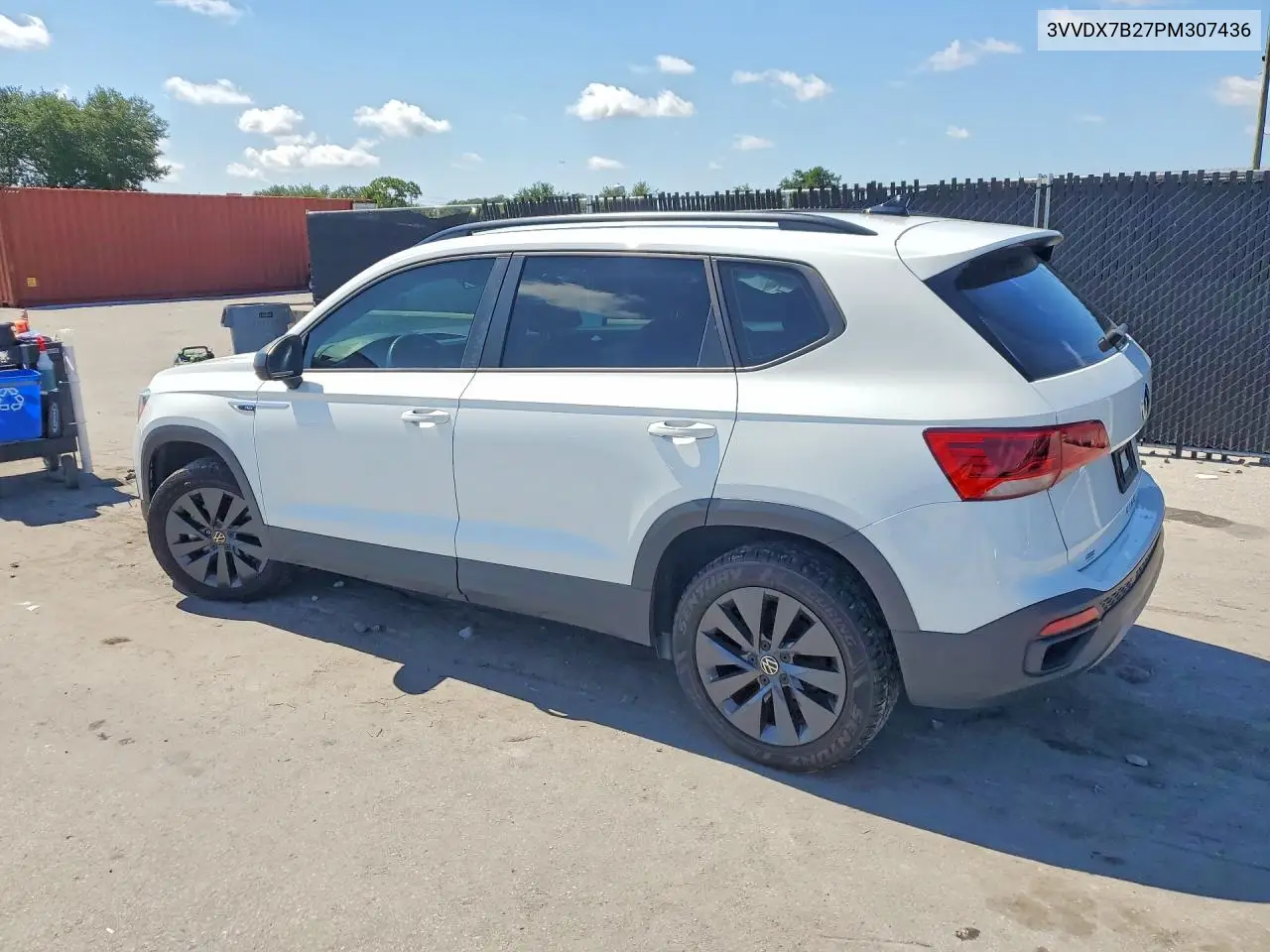 2023 Volkswagen Taos S VIN: 3VVDX7B27PM307436 Lot: 56934526
