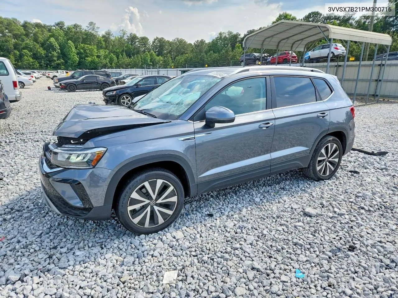 2023 Volkswagen Taos Se VIN: 3VVSX7B21PM300716 Lot: 57200946