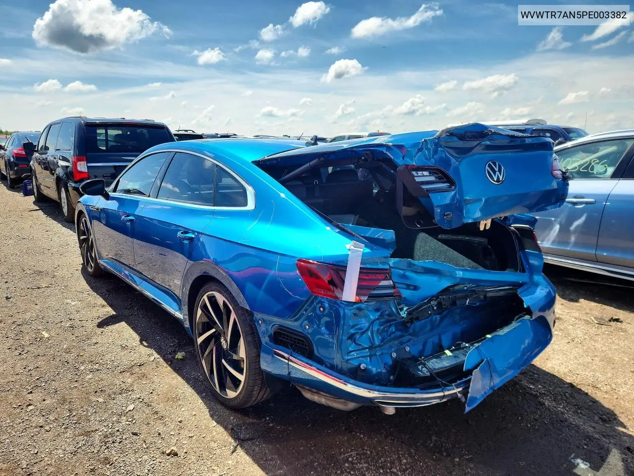 2023 Volkswagen Arteon Sel Premium R-Line VIN: WVWTR7AN5PE003382 Lot: 57202636