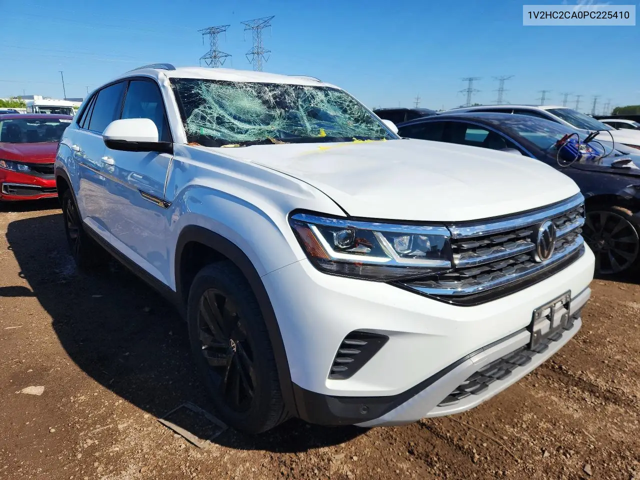 2023 Volkswagen Atlas Cross Sport Se VIN: 1V2HC2CA0PC225410 Lot: 58045296