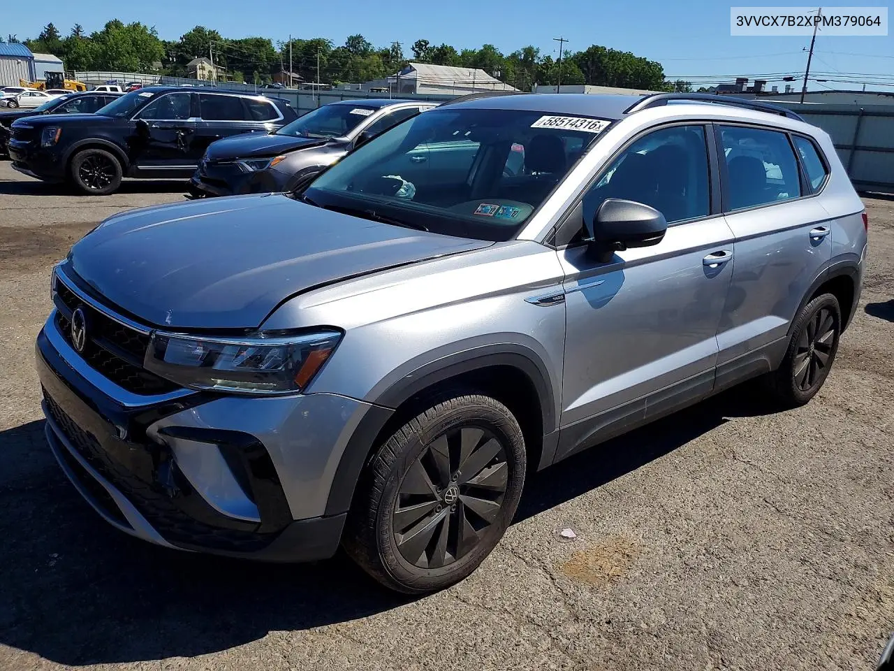 2023 Volkswagen Taos S VIN: 3VVCX7B2XPM379064 Lot: 58514316