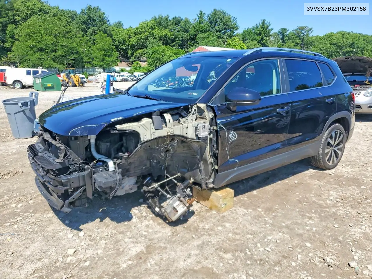 2023 Volkswagen Taos Se VIN: 3VVSX7B23PM302158 Lot: 58633946