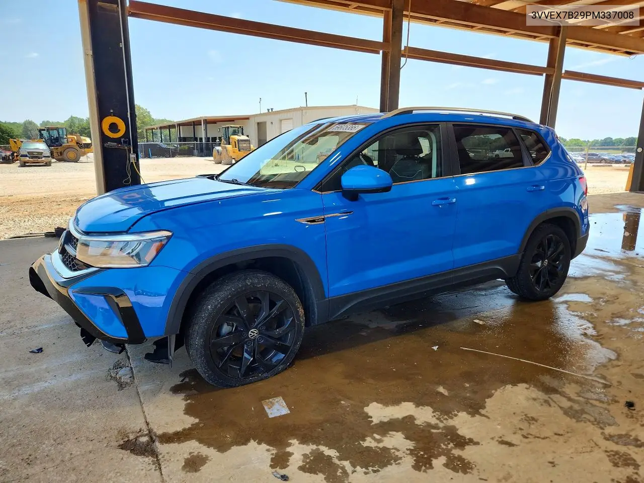 2023 Volkswagen Taos Se VIN: 3VVEX7B29PM337008 Lot: 59605386