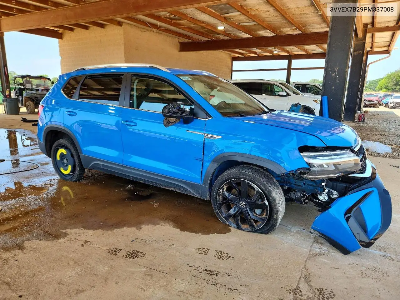 2023 Volkswagen Taos Se VIN: 3VVEX7B29PM337008 Lot: 59605386
