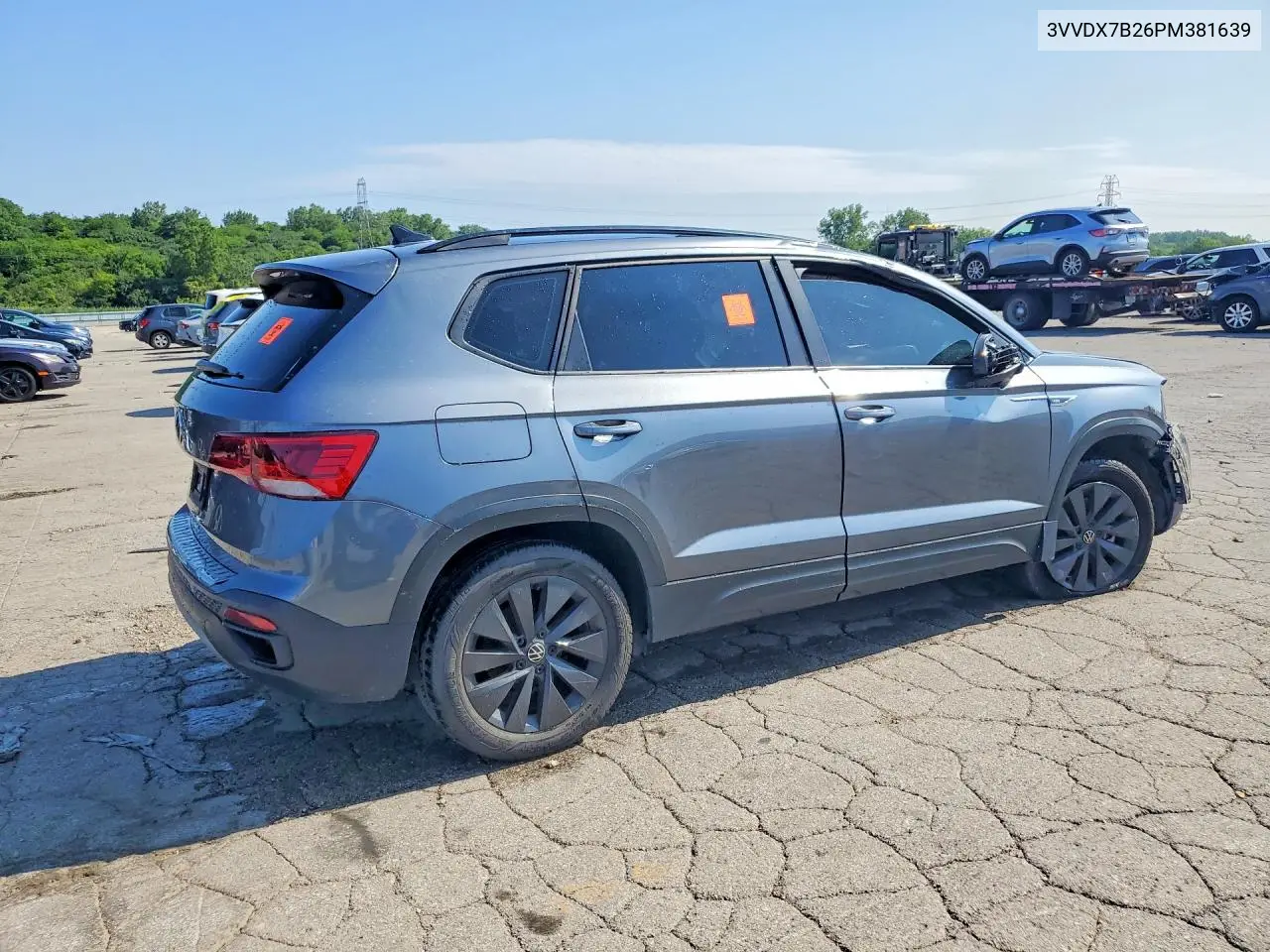 2023 Volkswagen Taos S VIN: 3VVDX7B26PM381639 Lot: 59636016