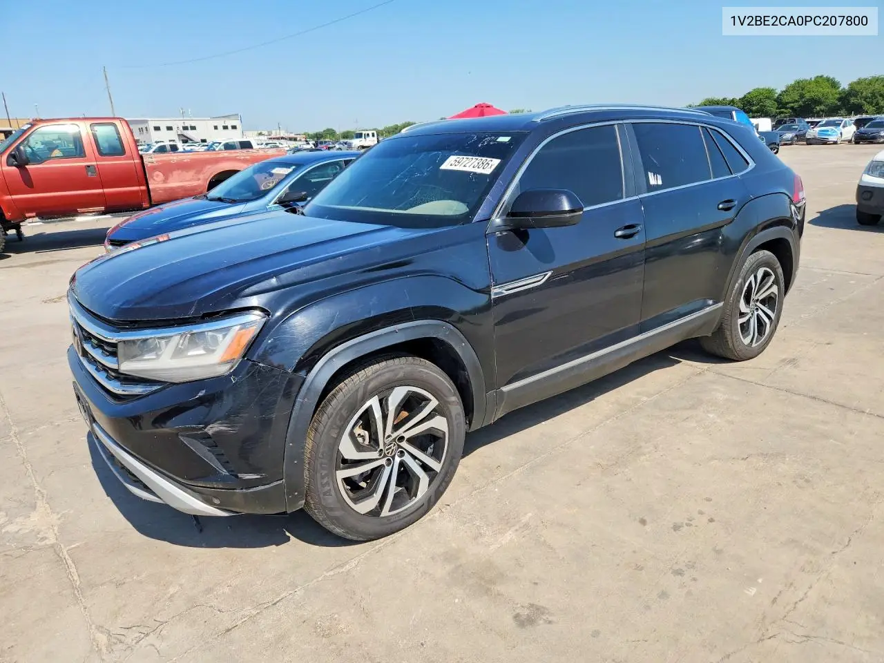 2023 Volkswagen Atlas Cross Sport Sel VIN: 1V2BE2CA0PC207800 Lot: 59727386