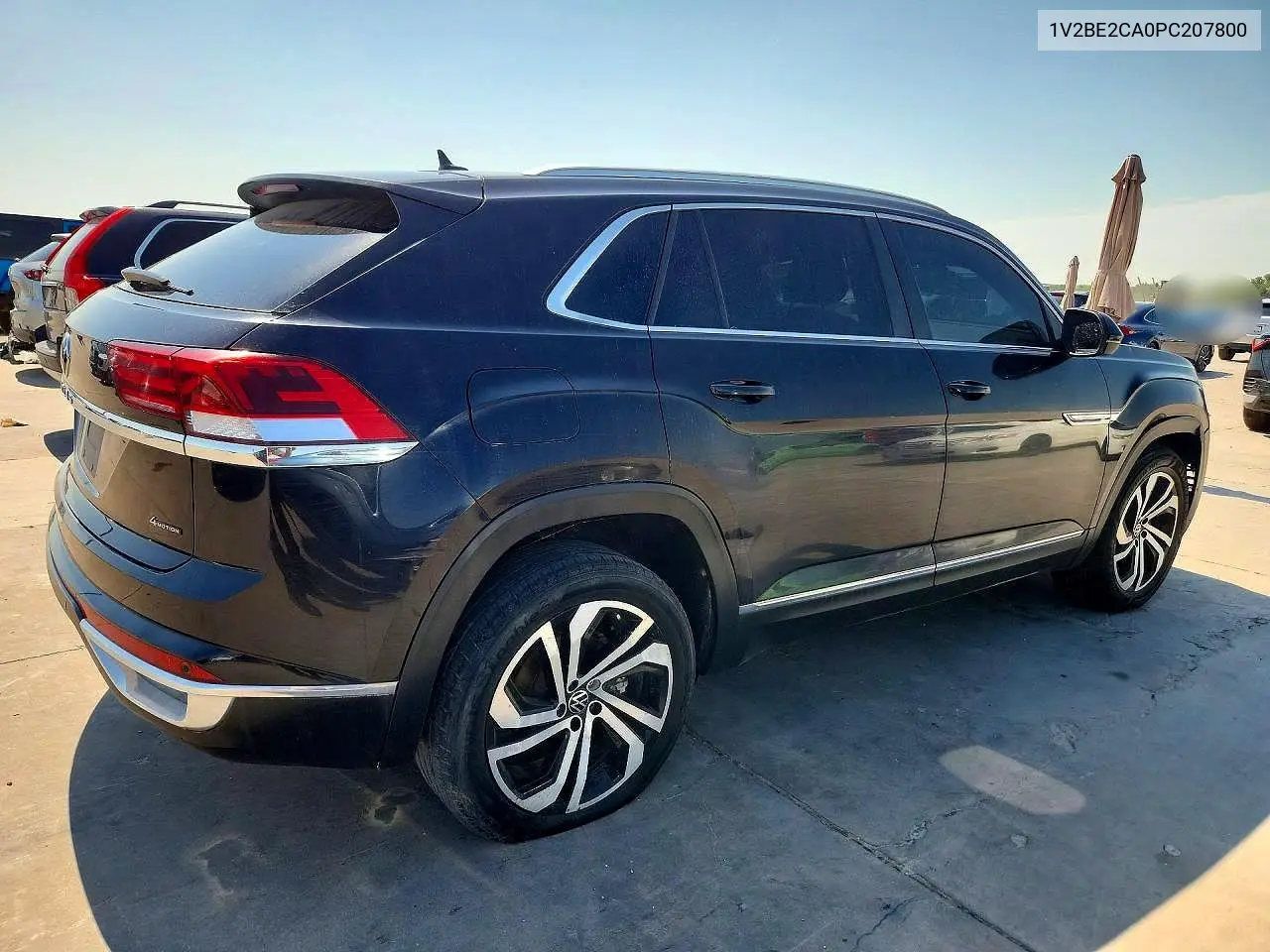 2023 Volkswagen Atlas Cross Sport Sel VIN: 1V2BE2CA0PC207800 Lot: 59727386