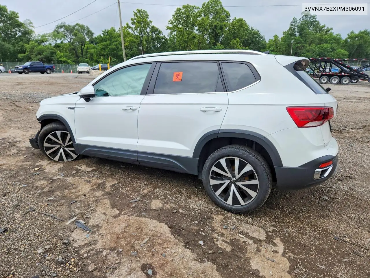 2023 Volkswagen Taos Se VIN: 3VVNX7B2XPM306091 Lot: 59844246