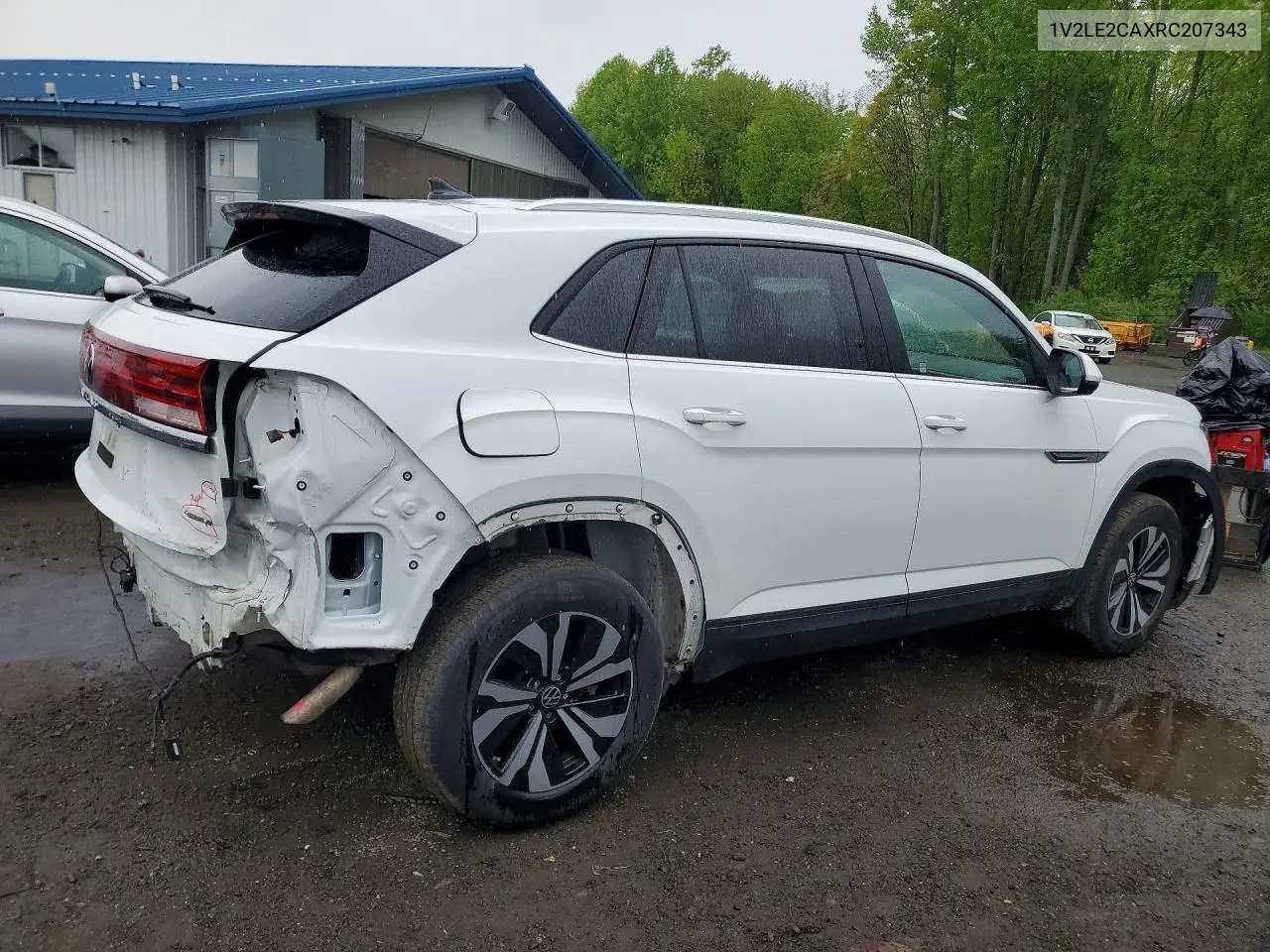 2024 Volkswagen Atlas Cross Sport Se VIN: 1V2LE2CAXRC207343 Lot: 53242076