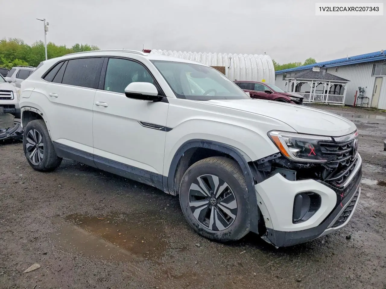 2024 Volkswagen Atlas Cross Sport Se VIN: 1V2LE2CAXRC207343 Lot: 53242076
