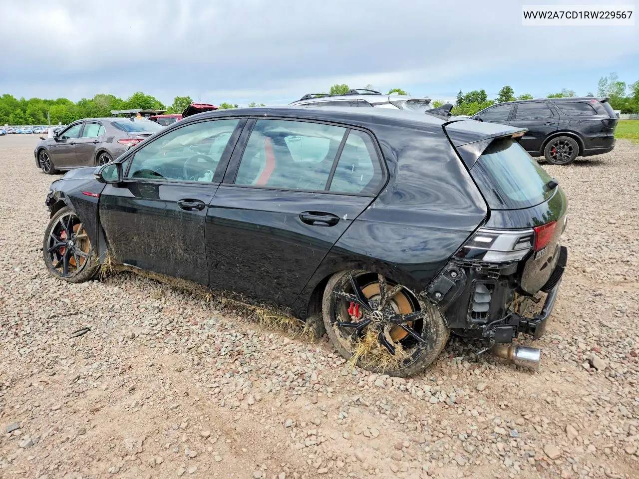 2024 Volkswagen Gti Se VIN: WVW2A7CD1RW229567 Lot: 55228556