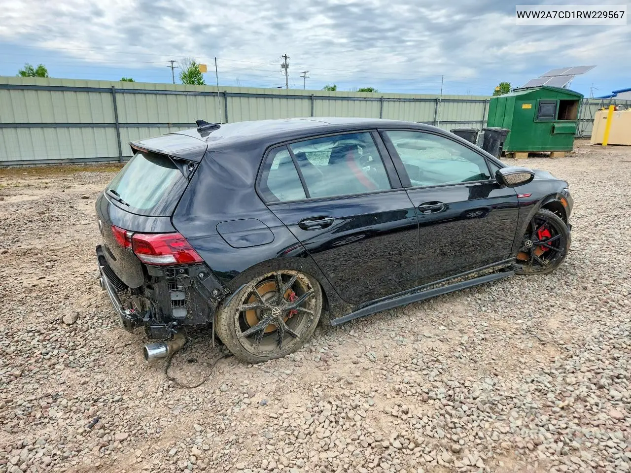 2024 Volkswagen Gti Se VIN: WVW2A7CD1RW229567 Lot: 55228556