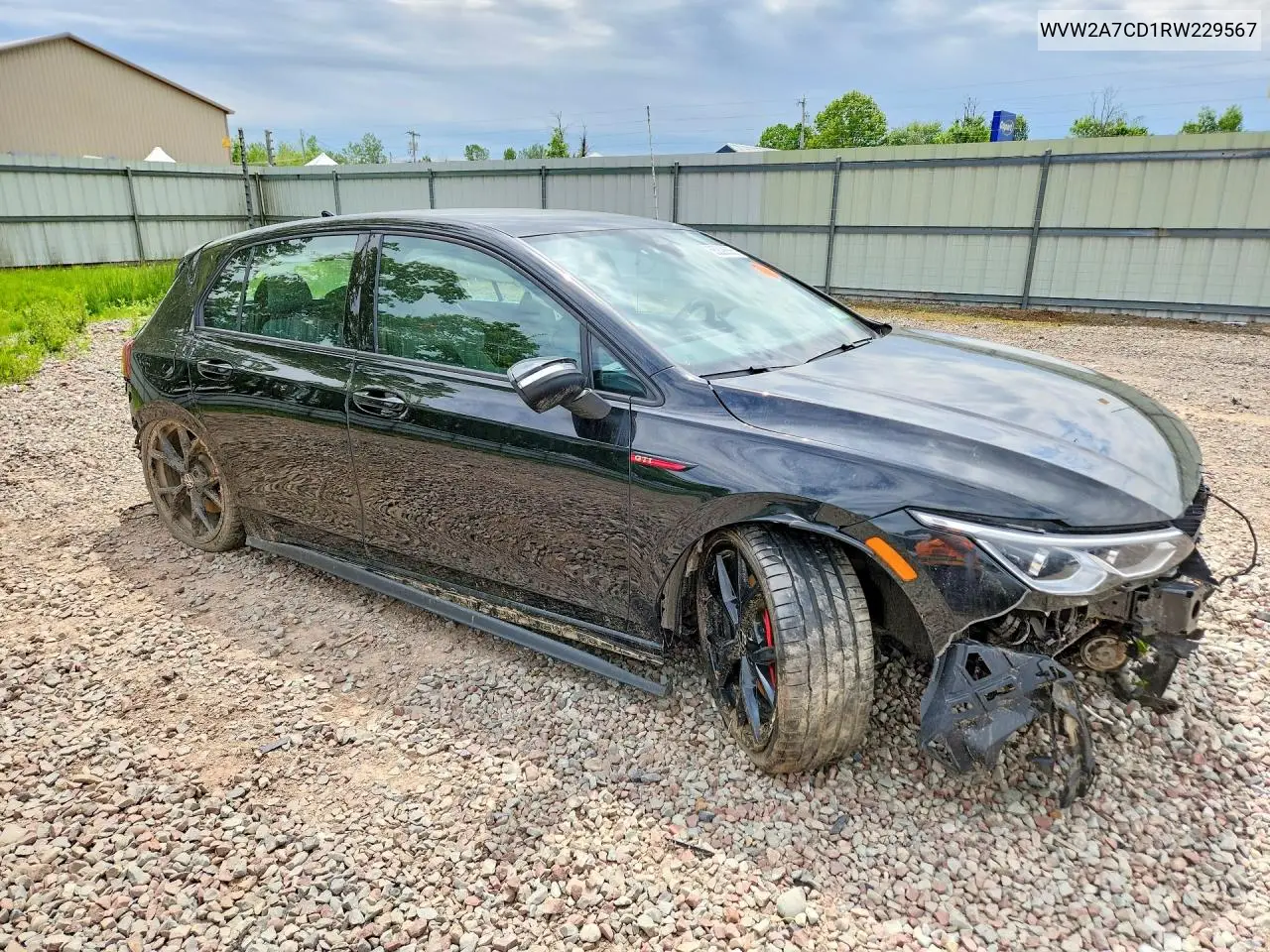 2024 Volkswagen Gti Se VIN: WVW2A7CD1RW229567 Lot: 55228556