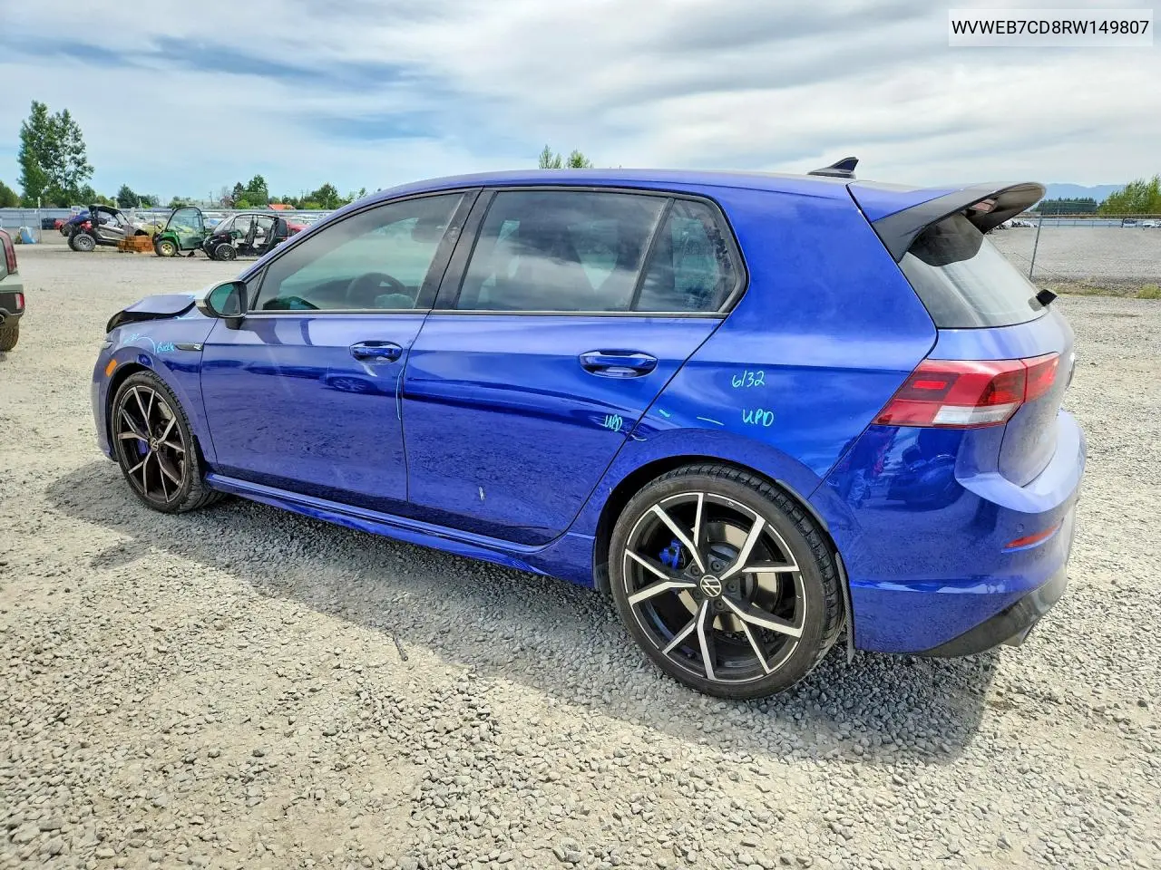 2024 Volkswagen Golf R Black Edition VIN: WVWEB7CD8RW149807 Lot: 56186276