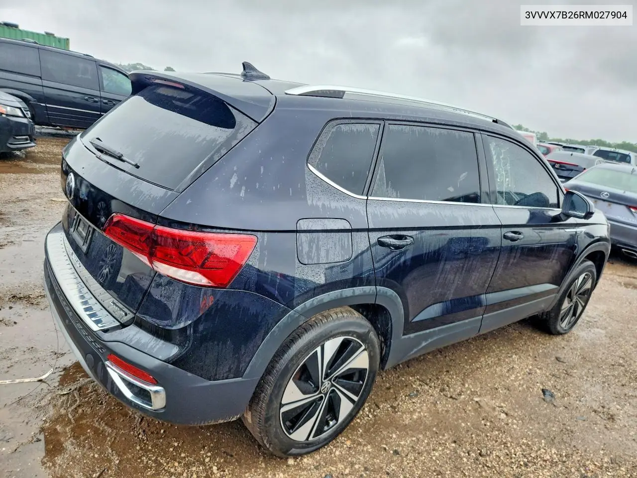 2024 Volkswagen Taos Se VIN: 3VVVX7B26RM027904 Lot: 56365186