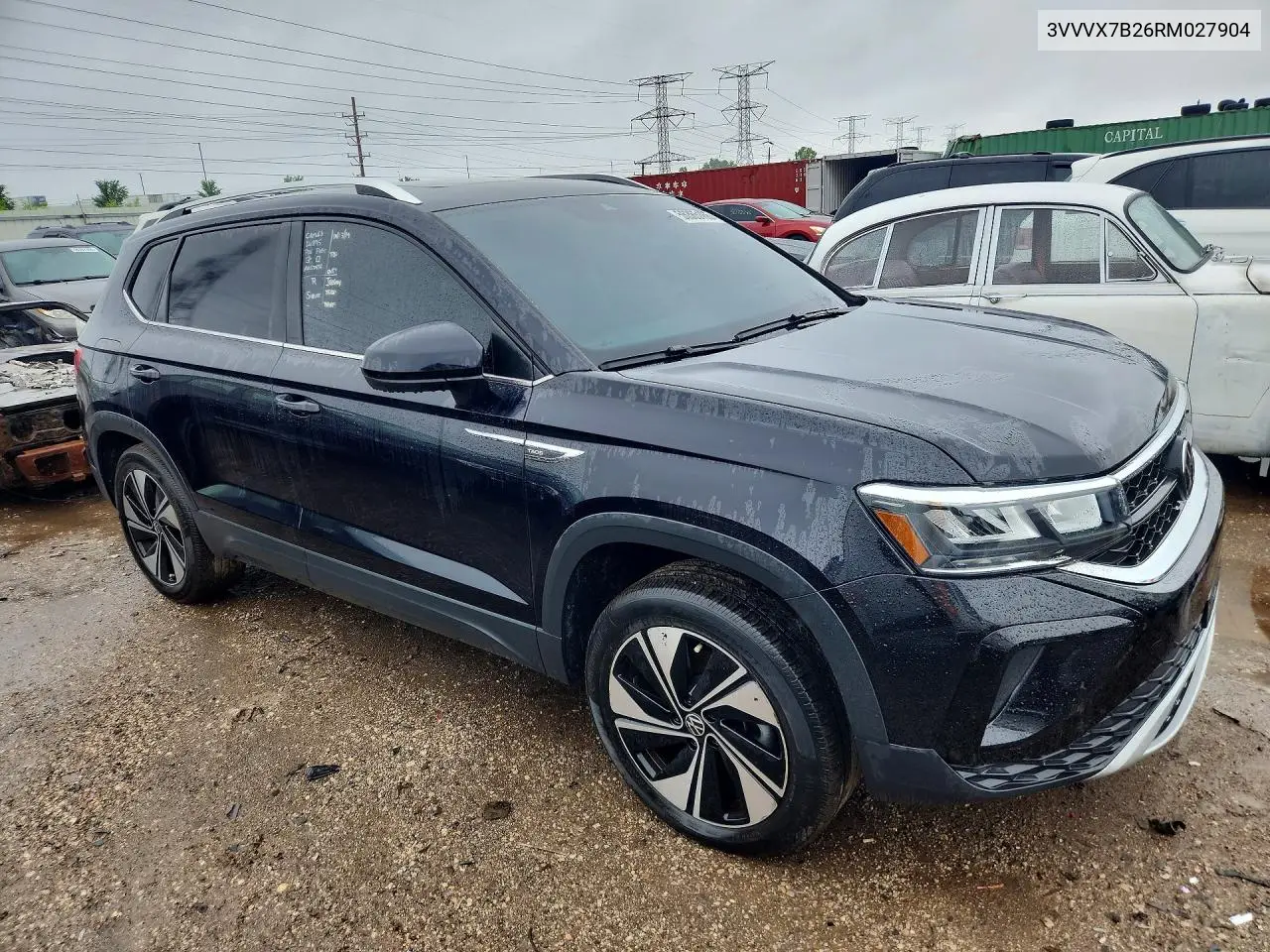 2024 Volkswagen Taos Se VIN: 3VVVX7B26RM027904 Lot: 56365186