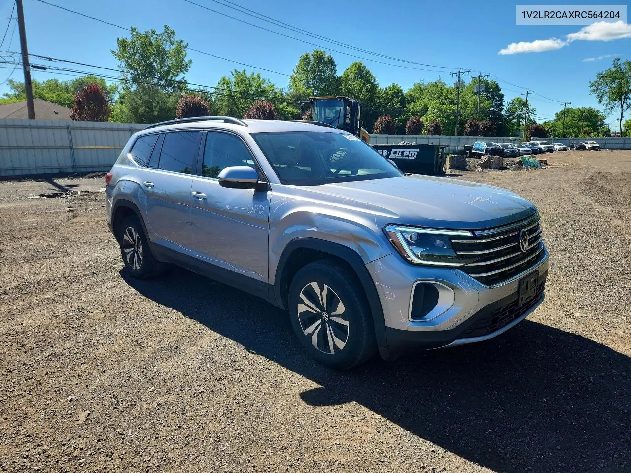 2024 Volkswagen Atlas Se VIN: 1V2LR2CAXRC564204 Lot: 57002106