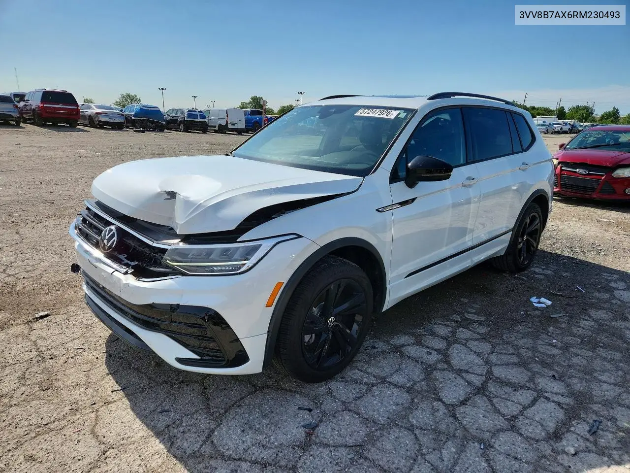 2024 Volkswagen Tiguan Se R-Line Black VIN: 3VV8B7AX6RM230493 Lot: 57247926