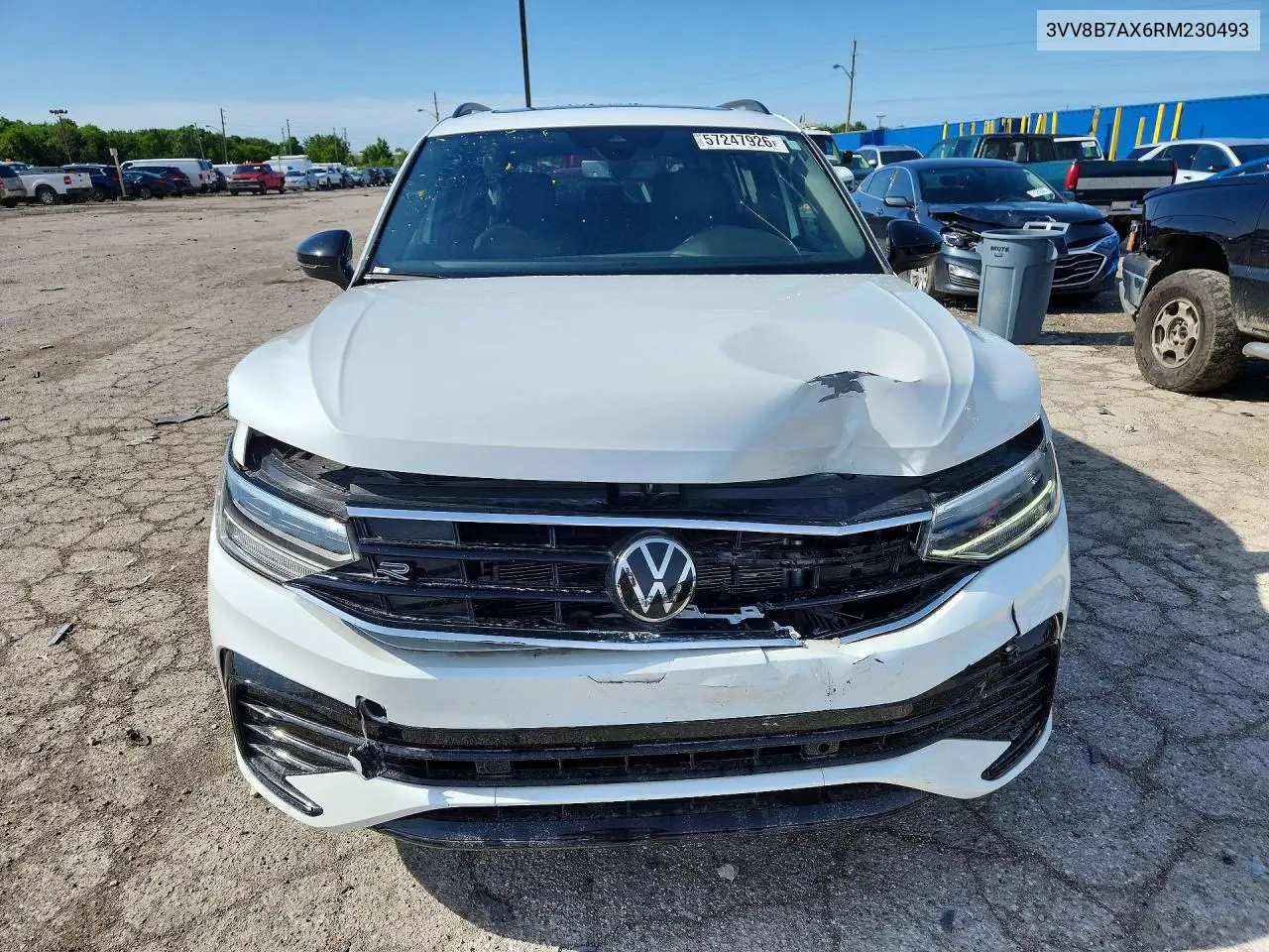 2024 Volkswagen Tiguan Se R-Line Black VIN: 3VV8B7AX6RM230493 Lot: 57247926