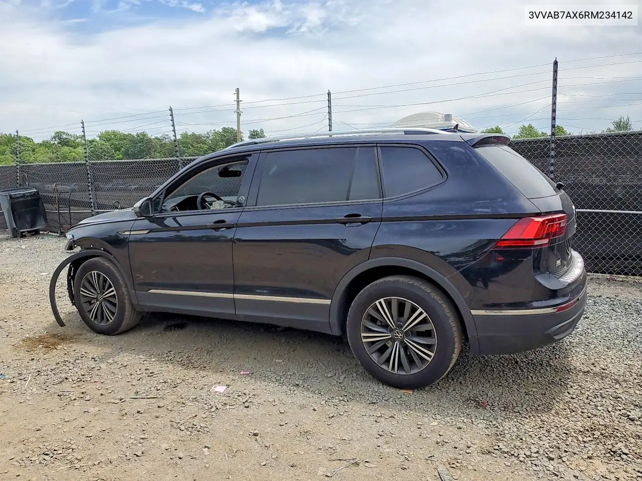 2024 Volkswagen Tiguan Wolfsburg VIN: 3VVAB7AX6RM234142 Lot: 57564126