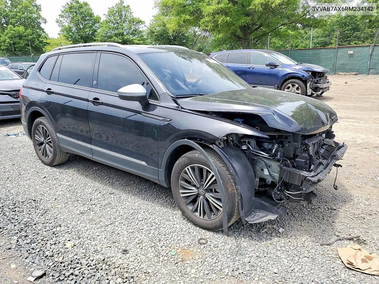 2024 Volkswagen Tiguan Wolfsburg VIN: 3VVAB7AX6RM234142 Lot: 57564126