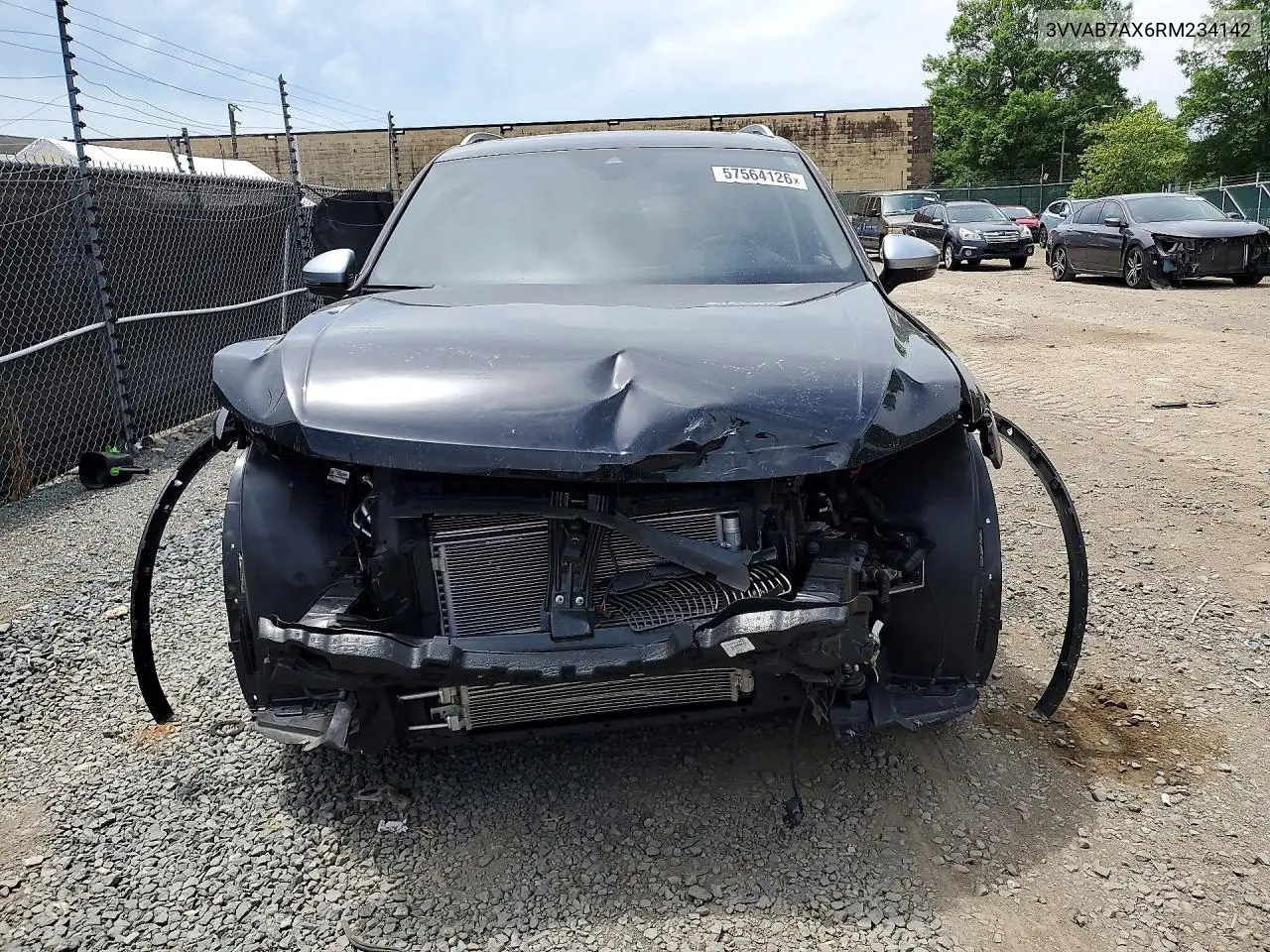 2024 Volkswagen Tiguan Wolfsburg VIN: 3VVAB7AX6RM234142 Lot: 57564126