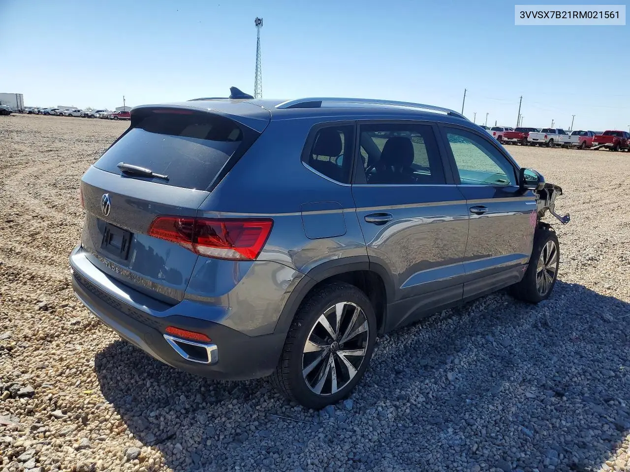 2024 Volkswagen Taos Se VIN: 3VVSX7B21RM021561 Lot: 57690246