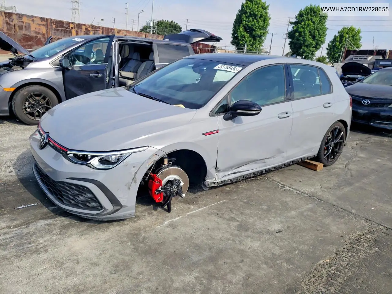 2024 Volkswagen Gti S VIN: WVWHA7CD1RW228655 Lot: 57708496