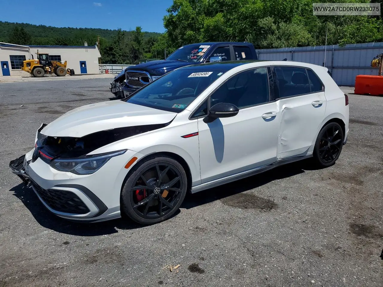 2024 Volkswagen Gti Se VIN: WVW2A7CD0RW233075 Lot: 58045496