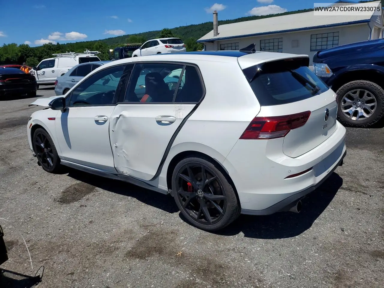 2024 Volkswagen Gti Se VIN: WVW2A7CD0RW233075 Lot: 58045496