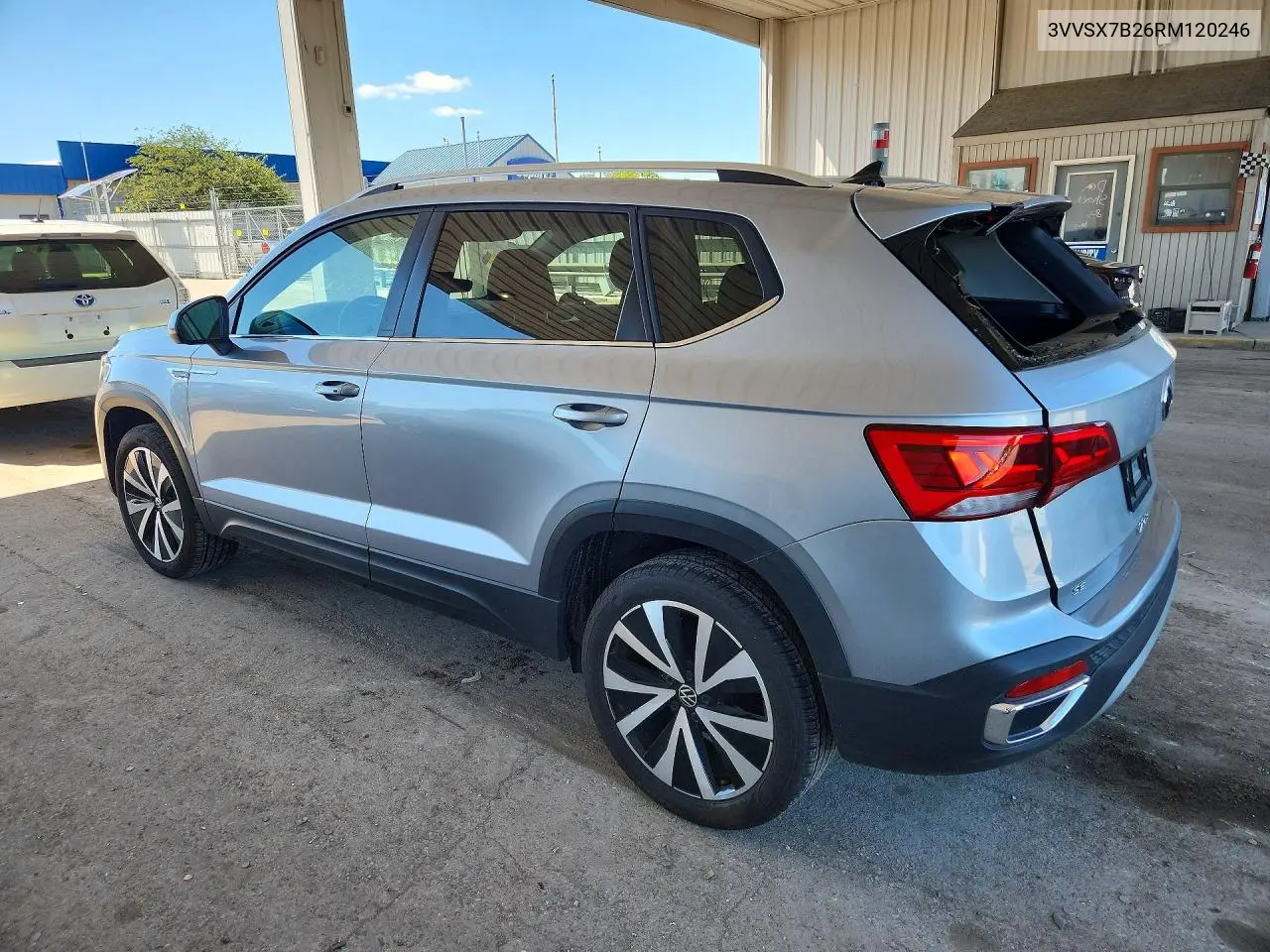2024 Volkswagen Taos Se VIN: 3VVSX7B26RM120246 Lot: 58376186